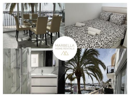 MARBELLA HOME RENTALS - Frontline 3BR apartment, Puerto Banus