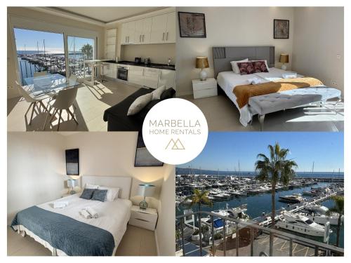 MARBELLA HOME RENTALS - Frontline 2BR Penthouse, Puerto Banus