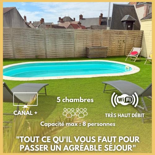Villa de charme avec piscine privée