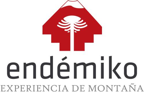 a logo for the emergency department of montenegro at Endemiko in Malalcahuello