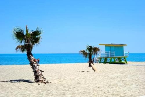 100m de la plage, villa 5pers, clim, secteur grande plage
