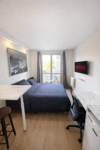 Exclusive Private Apartment by Warilco - Pleyel 25 m2 - À 1 minute de la station métro Carrefour Pleyel
