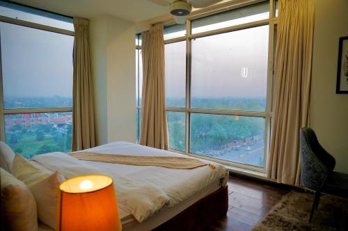 The platinum penthouse infront of Centaurus