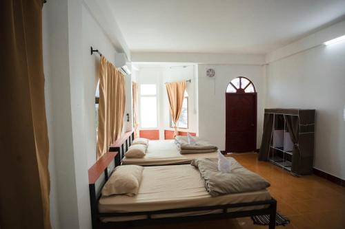 Katil atau katil-katil dalam bilik di Orlardee hostel