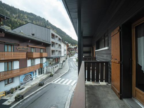 Appt Châtel 3 pièces, proche télécabine, balcon, parking
