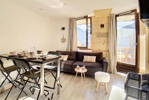 Résidence Boedette D - Appartement rénové · Départ et retour skis aux pieds · Balcon MAE-6874