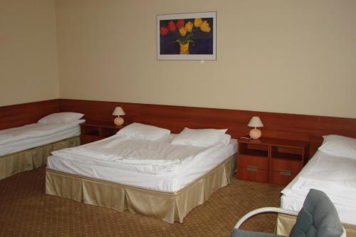 Ein Bett oder Betten in einem Zimmer der Unterkunft Amadeus