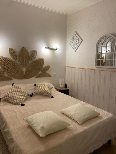 Llit o llits en una habitació de Le pré du val