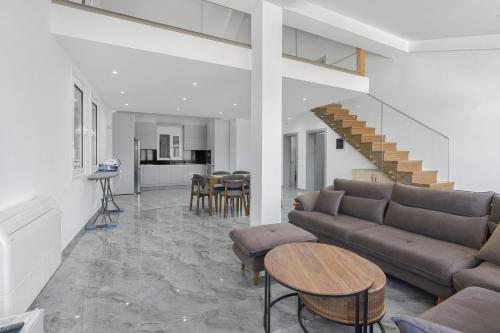 Zona d'estar a Villa Alsa Berat