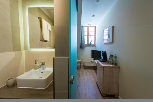 Koupelna v ubytování Gästezimmer Bog2