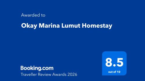 a screenshot of the wesley marina lunch hour homepage at Okay Marina Lumut Homestay in Lumut