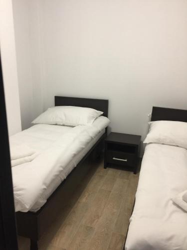 Mini-hotel Megoraにあるベッド