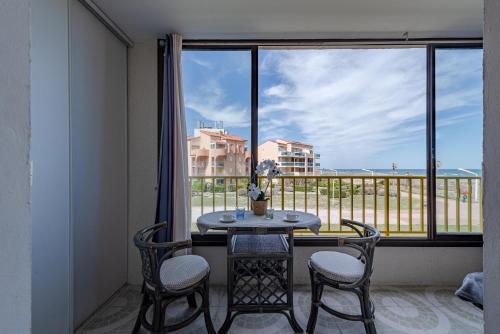 T2 cosy - Vue mer - Accès direct plage