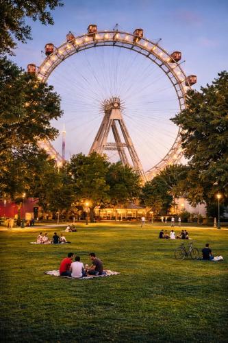 Center of Vienna Colorful Prater 14