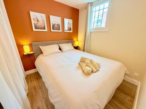 Le cocon de Sète - T2 cabine cosy, grande terrasse rez de jardin, clim, parking proche plage