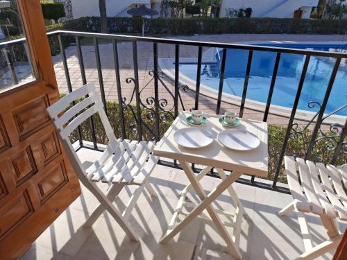 Balcó o terrassa a Apartamento Veranea, Vera Playa