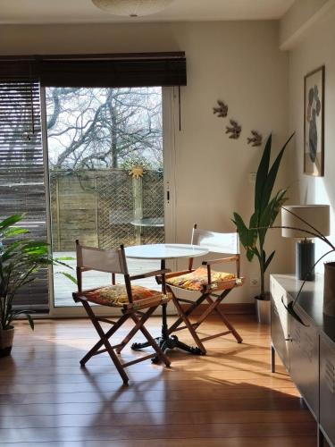 Posezení v ubytování Location appartement