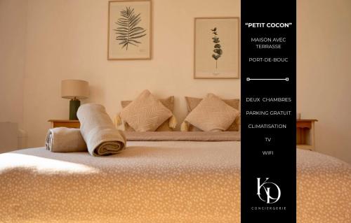 PETIT COCON - maison cosy avec terrasse proche de la mer