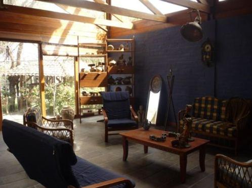 Zona de estar de Saiananda Adventure Eco Lodge