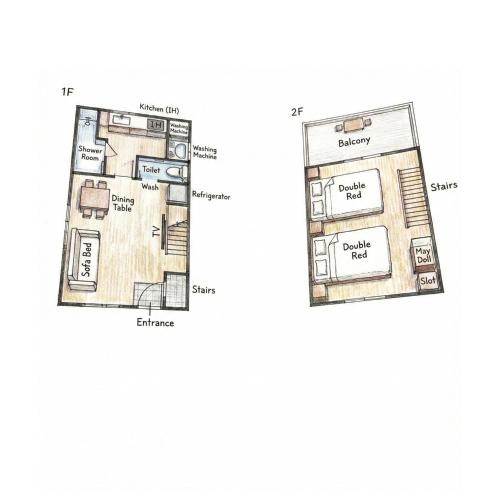 2 min walk to station, near Namba & Shinsaibashi