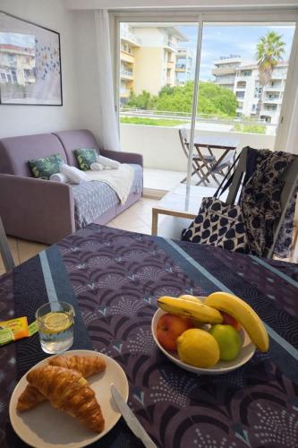 Marine Les Pins - T2, 4P, Terrasse, PK, Plages
