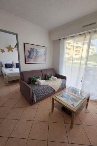 Marine Les Pins - T2, 4P, Terrasse, PK, Plages