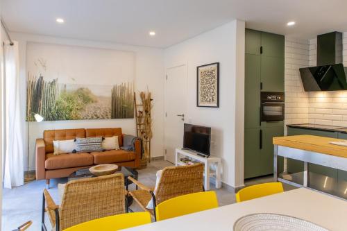 Apartamento 2 quartos junto à praia D. Ana