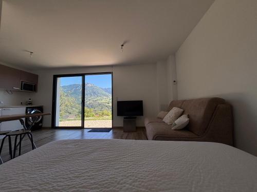 Studio 4 personnes avec vue Montagne