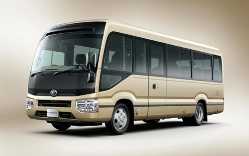 a van is parked on a white background at Rabbit Car Safari in Dar es Salaam