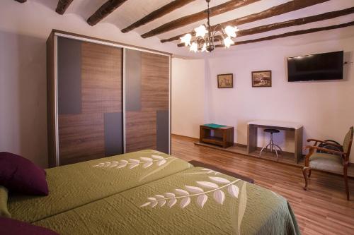 Postel nebo postele na pokoji v ubytování B&B Casa Forcada