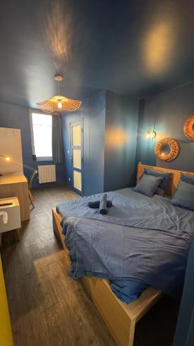 Le duplex tricolore 2 suites hyper centre Rouen rive droite