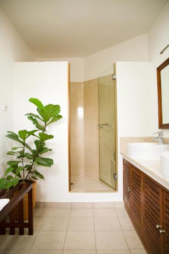 Maison D’hôtes Coignet tesisinde bir banyo