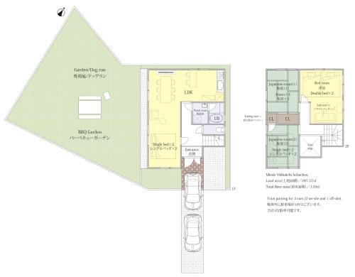a floor plan of a house at Miraie Yokkaichi Aobacho in Yokkaichi