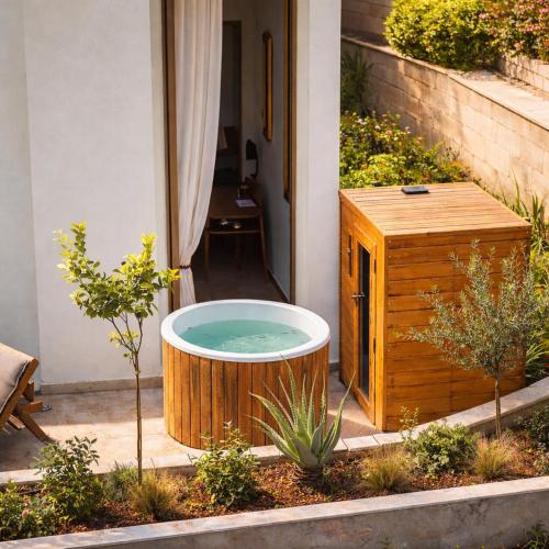 Athens rooftop terrace suite