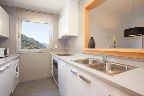 Una cocina o zona de cocina en Tarter Mountain Suites