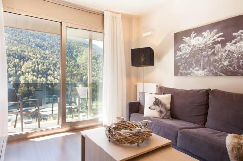 Zona de estar de Tarter Mountain Suites