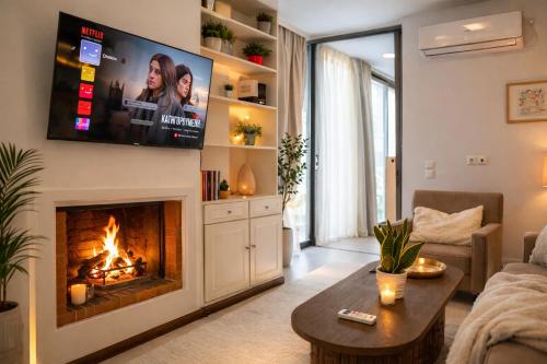 Athens rooftop terrace suite