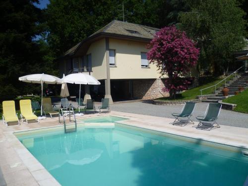 Swimmingpoolen hos eller tæt på Il Colombé B&B