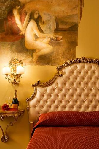 Гостиная зона в Relais Madonna di Campagna
