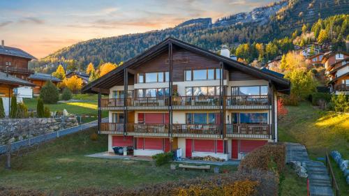 Aulnes 1, appartement a Anzere avec vue sur les Alpes