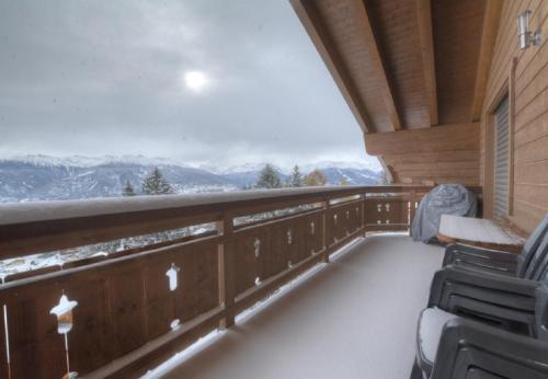 Appartement Domaine des Alpes 6 a Anzere avec vue sur les Alpes