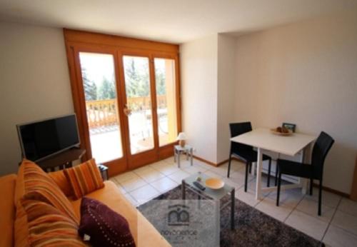 Bel Horizon 102 a Anzere avec vue sur les Alpes