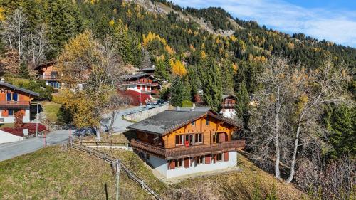 Chalet Praz da Luys a Anzere avec vue sur les Alpes