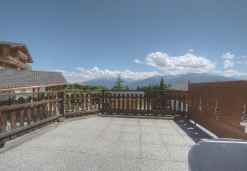 Appartement Rocailles A 3 a Anzere avec vue sur les Alpes