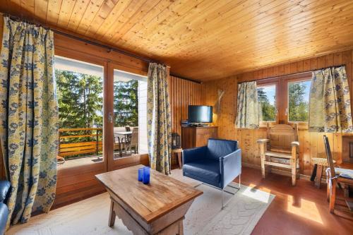 Appartement Veranoncelle 1 er a Anzere avec terrasse ensoleillee