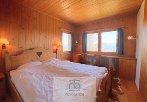 Chalet Zoe a Anzere avec vue sur les Alpes