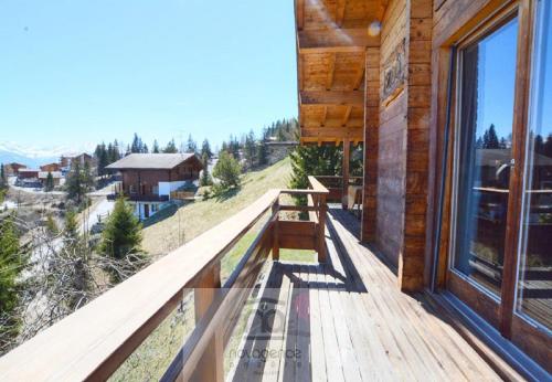 Chalet Zoe a Anzere avec vue sur les Alpes