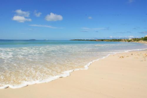 a sandy beach with the ocean in the background at Punto Mita Eco Surf Suites & Café in Punta Mita