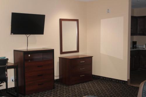 טלויזיה ו/או מרכז בידור ב-Americas Best Value Inn-Near NRG Park/Medical Center