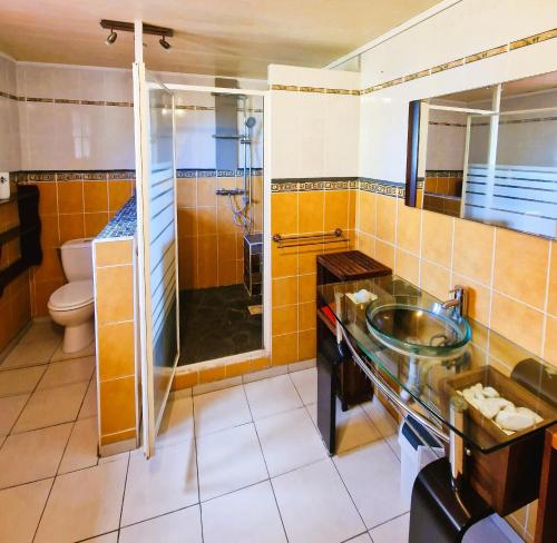 O baie la Villa Moadip